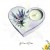 Suport decorativ pentru lumanare - buchet lavanda 115025